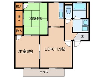 間取図 オーシャン