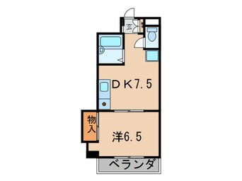 間取図 第５名昭ビル