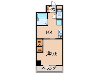 間取図 第５名昭ビル