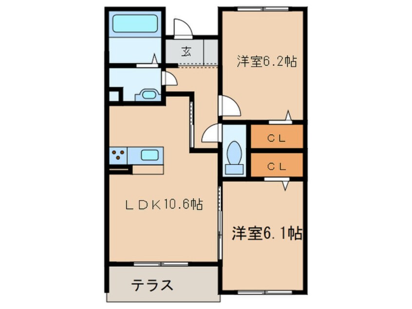 間取図 ベルドミール