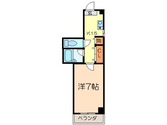 間取図 コスモピア金山