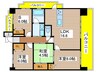 スクエア名古屋港 3LDK+Sの間取り