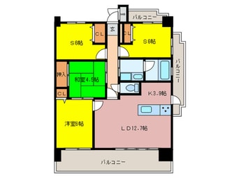 間取図 スクエア名古屋港