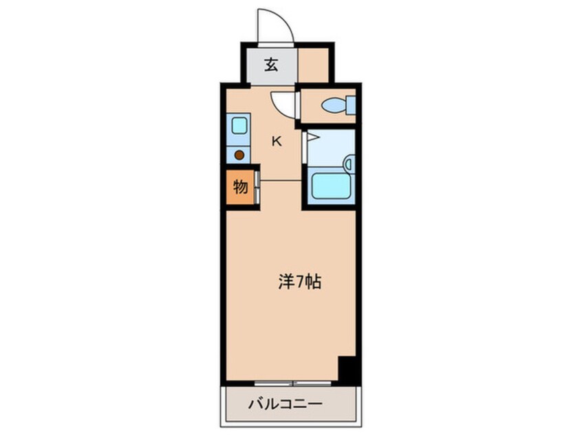 間取図 パルスⅡ上前津