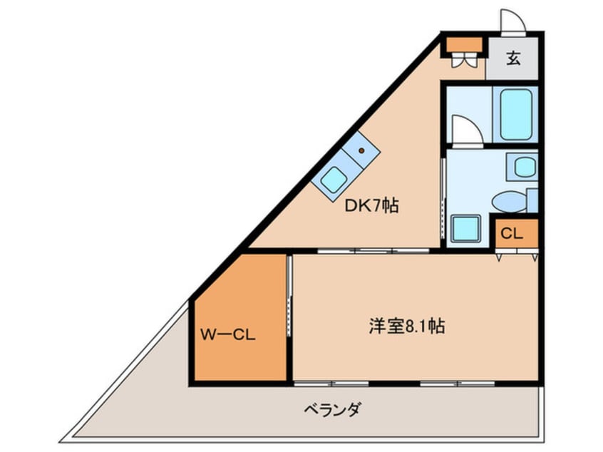 間取図 第81プロスパービル