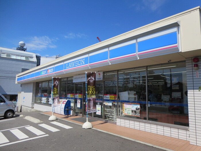 ローソン長久手塚田店(コンビニ)まで360m レジデンスオ－ミ第３