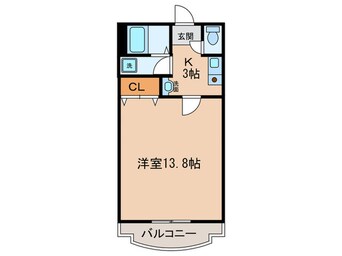 間取図 サンライズ高畑