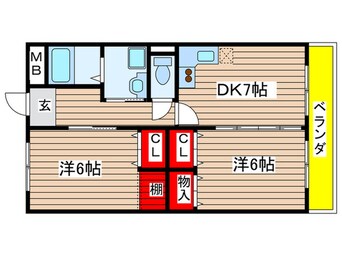 間取図 岡部ビル