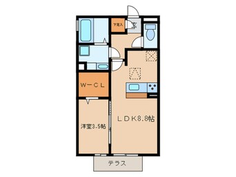 間取図 プチマノワール
