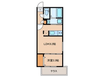 間取図 リーデンス今池