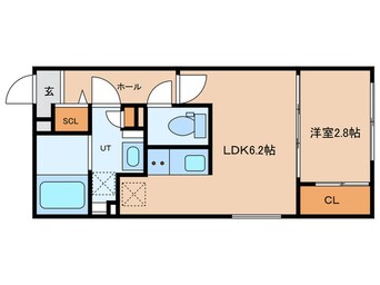 間取図 エスリードコート今池