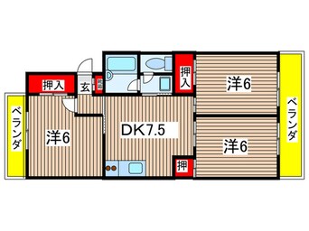 間取図 ハイツ藤文