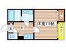 クレフラスト大同町 1Kの間取り