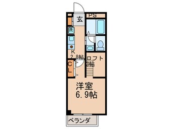 間取図 ＣＯＺＹ　ＰＬＡＣＥ星ケ丘