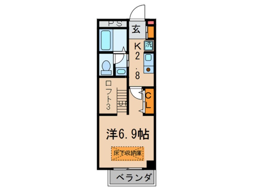 間取図 ＣＯＺＹ　ＰＬＡＣＥ星ケ丘