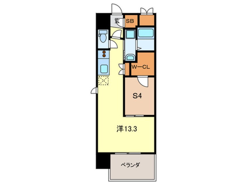 間取図 グランドソレイユ名駅