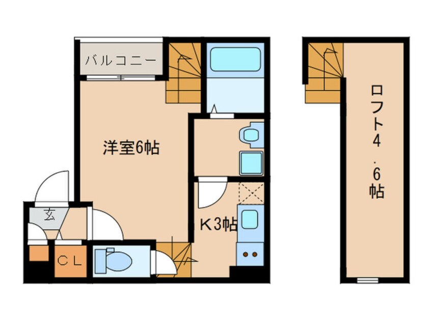 間取図 リヴェール森下