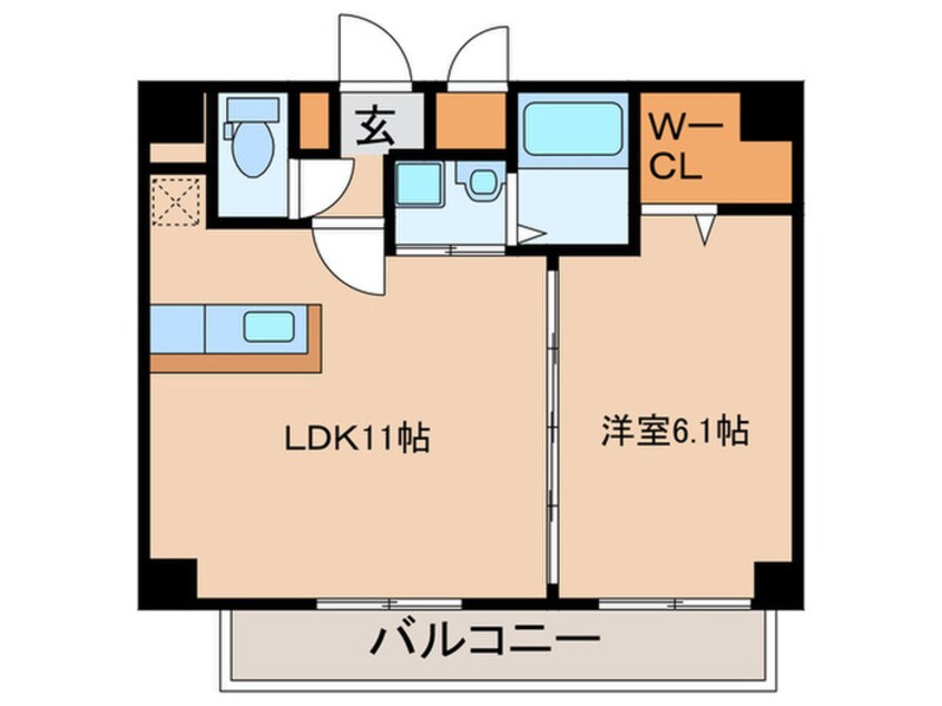 間取図 ア－スヒル東白壁