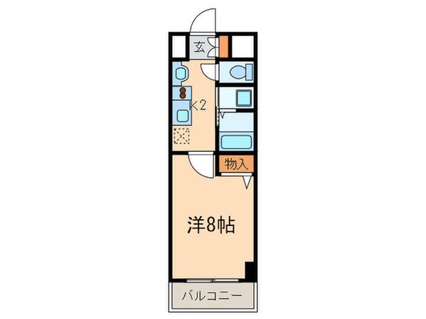 間取図 Ｗｉｌｌ　Ｄｏ　金山沢下