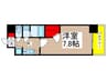 プレサンス栄ライズ(1408) 1Kの間取り