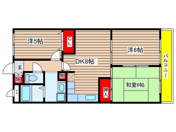 間取り図 エスポワ－ル八事