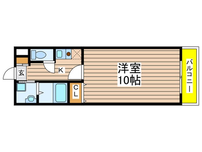 間取り図 ヴァンベ－ル新開