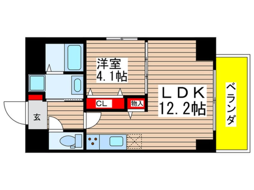 間取図 GRANDUKE新栄