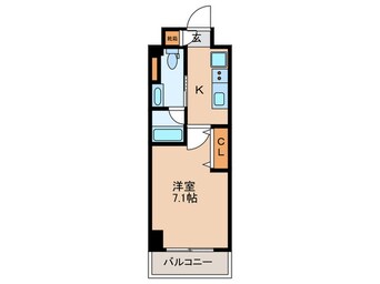 間取図 ルネフラッツ名駅南