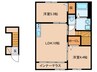 アートブランチ 2LDKの間取り