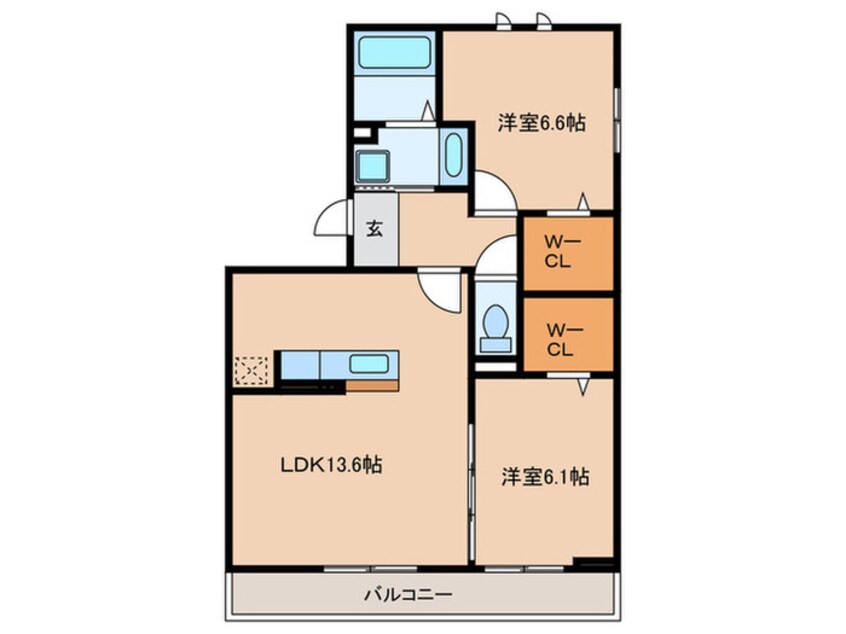 間取図 コンフォート寄京