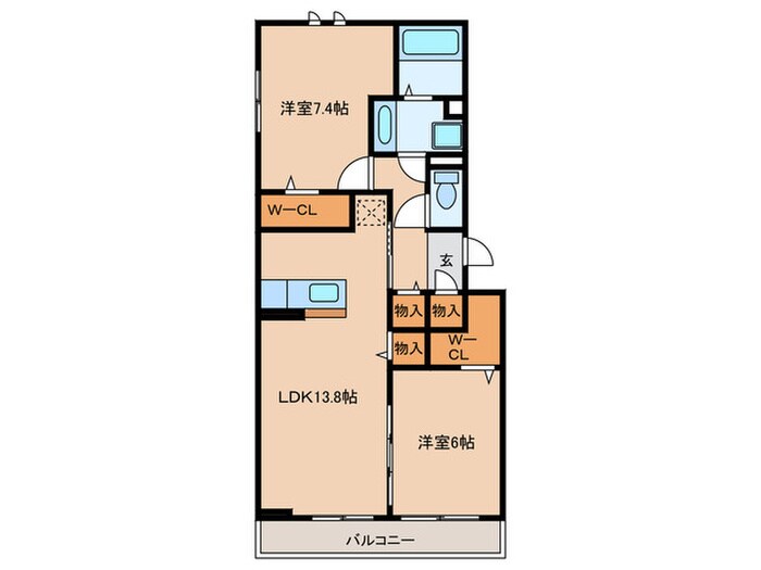 間取り図 コンフォート寄京