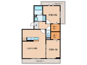 間取図 コンフォート寄京