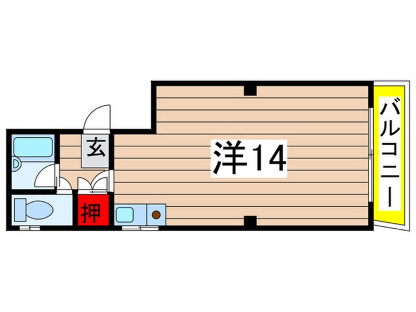 間取図 松栄ハイツ