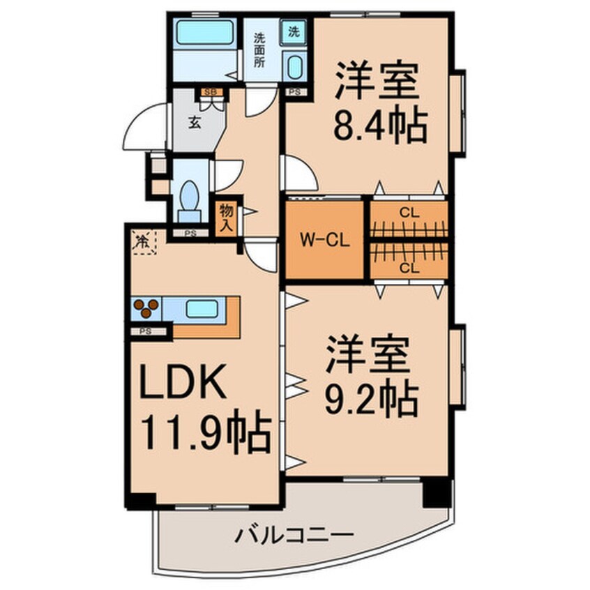 間取図 ソル デ パティオ