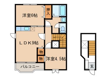 間取図 オリエンスフォルムＫ・Ｂ