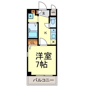 間取図 ポーロニア柳原