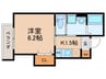 仮）robot　home　黄金Ⅲ 1Kの間取り