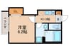 リュクスシティー黄金 1Kの間取り