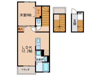 間取図 カーサ　ドルチェ