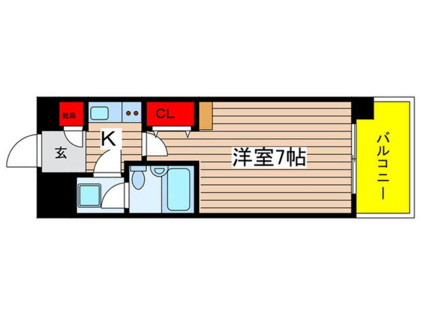 間取図 ﾗｲｵﾝｽﾞﾏﾝｼｮﾝ泉第2（902）