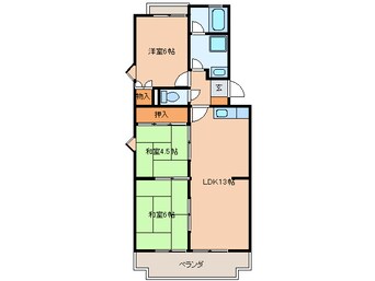 間取図 グランシェル中町