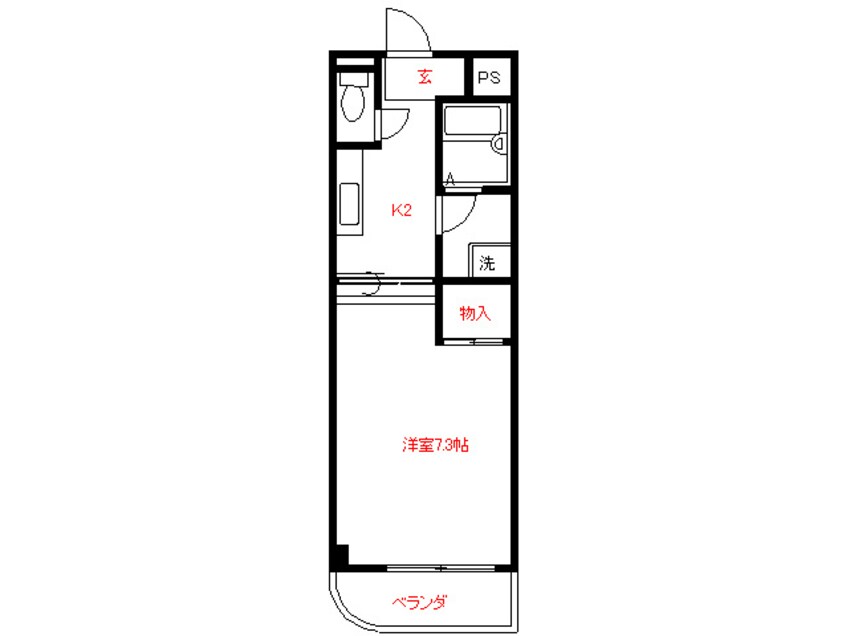 間取図 サンライズ１５