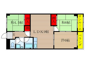 間取図 山田ビル