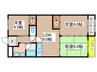 山田ビル 3LDKの間取り
