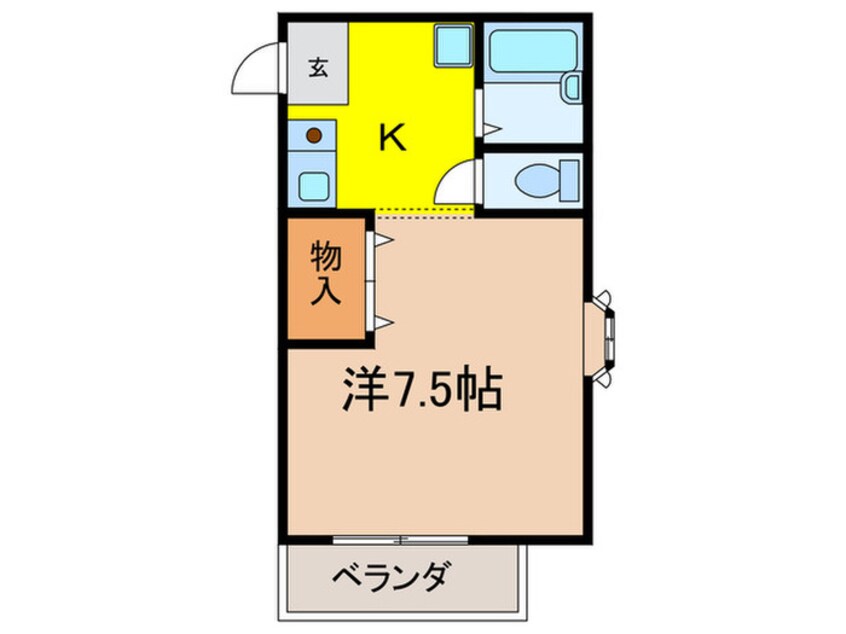 間取図 セジュール杉崎