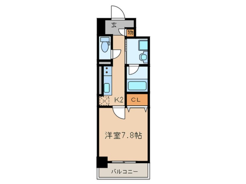 間取図 ルシェル大曽根