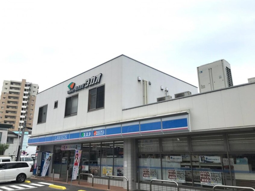 ローソン清水一丁目店(コンビニ)まで350m quador名古屋城駅