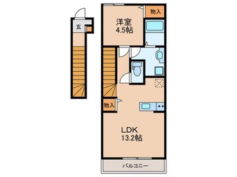 間取図 リーブルファイン稲永2