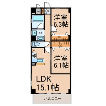 間取図 Ｇｌｏｒｉａ