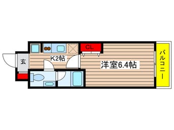 間取図 レジディア久屋大通